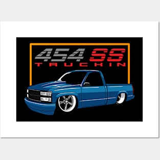 SILVERADO 454 SS American truck Posters and Art